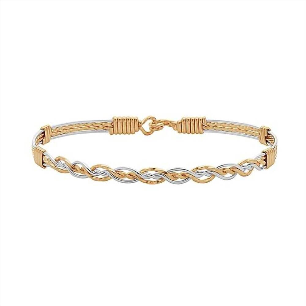 NEW RONALDO JEWELRY women's unconditional bracelet in gold